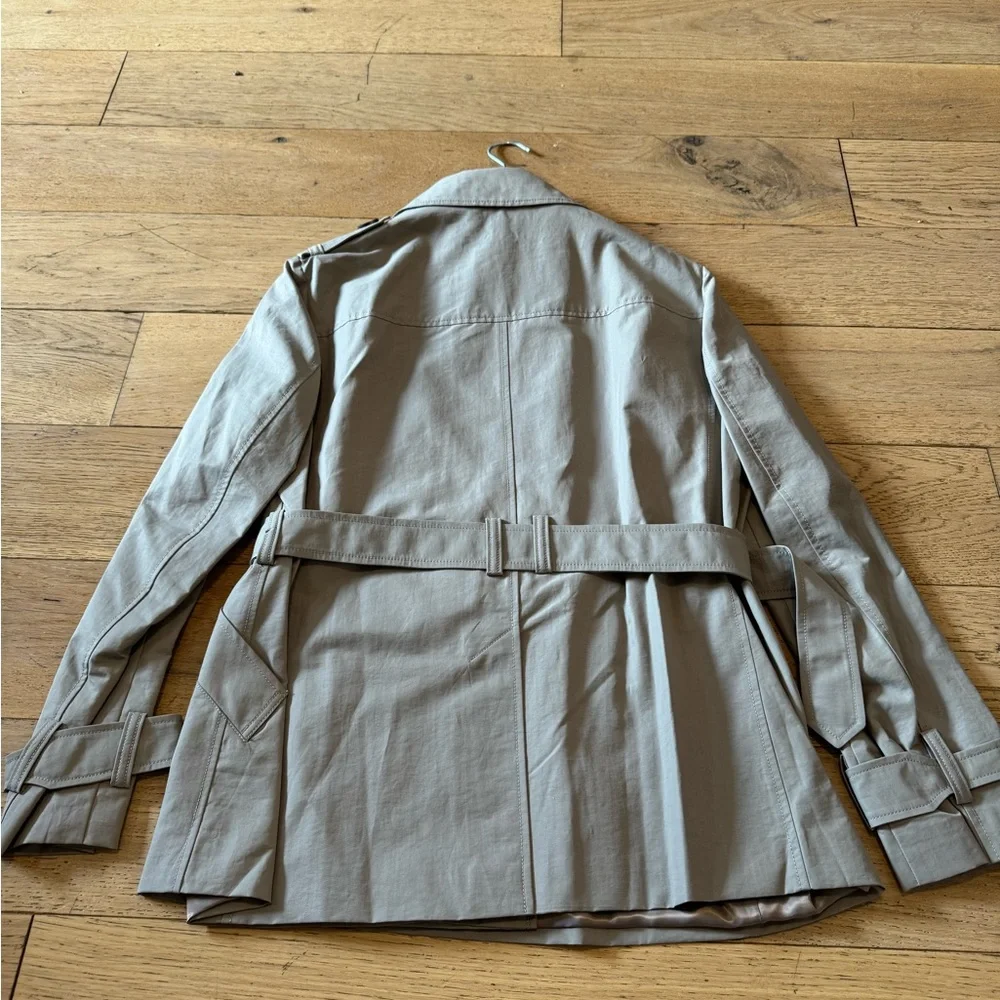 Pure Collection Beige Trench Coat Women's Sz XL NWT‎